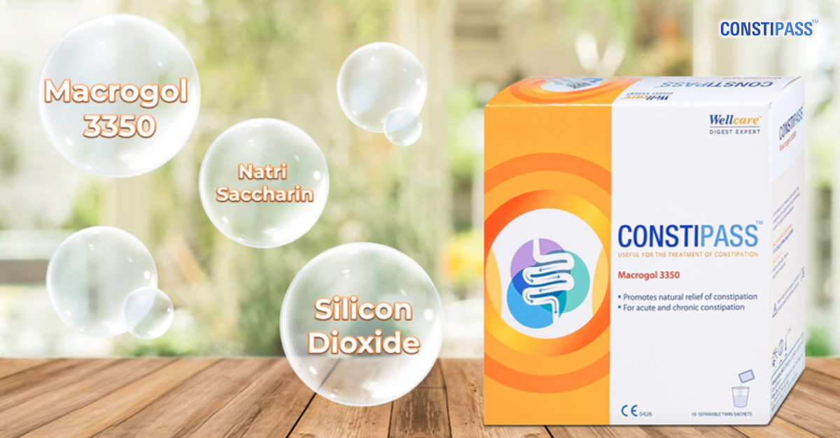 Constipass là giải pháp kiểm soát táo bón an toàn và hiệu quả cho trẻ